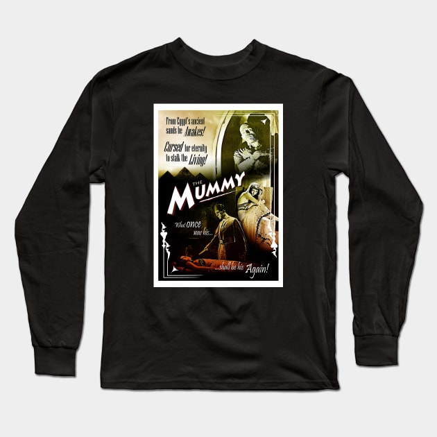 Mummy, The (1932) 2 Long Sleeve T-Shirt by GardenOfNightmares